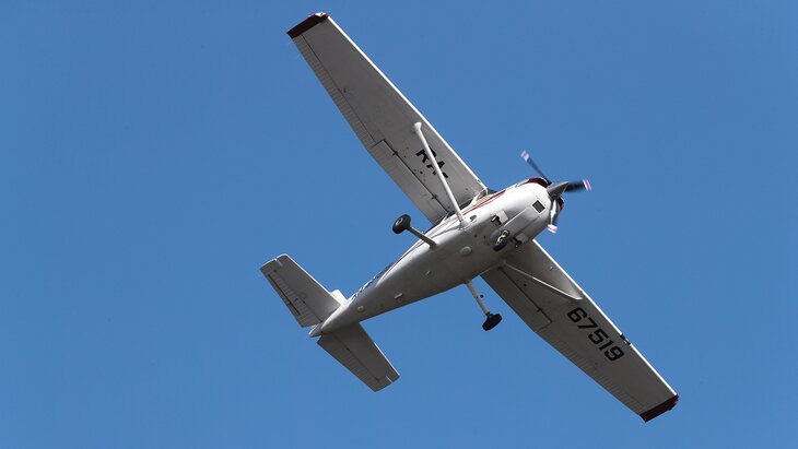 ������� Cessna �������� �������� �� ����� � ��������� �������