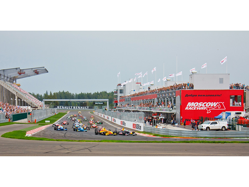 ������ ������ ��������� �������� ������������ �� ����� �� ��������� Moscow Raceway
