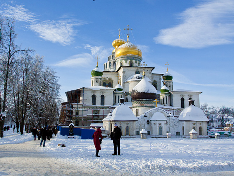 Новоиерусалимский монастырь зимой