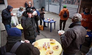 Помощь бездомным собирают в районе Алтуфьево
