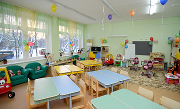 На Шереметьевской улице построили детский сад