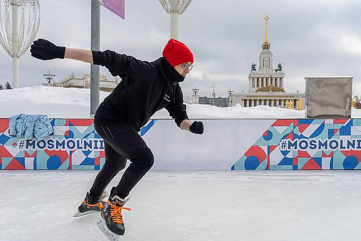 Юбилейный конькобежный фестиваль «Московские молнии» пройдет на ВДНХ 10 февраля