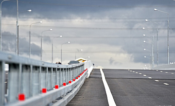 Эстакадный съезд с Алтуфьевского шоссе на МКАД готов более чем на треть