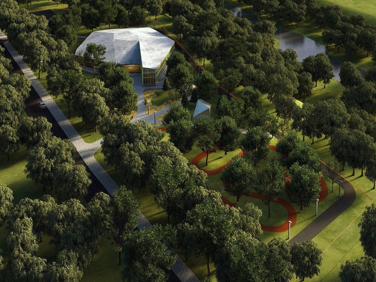 В будущем парке «Яуза» появится досуговый центр