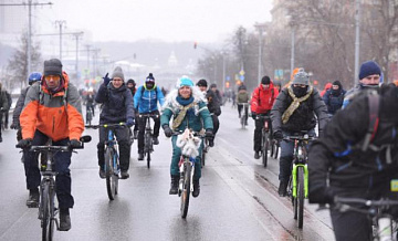 Зимняя акция «На работу на велосипеде» пройдет в Москве 10 февраля