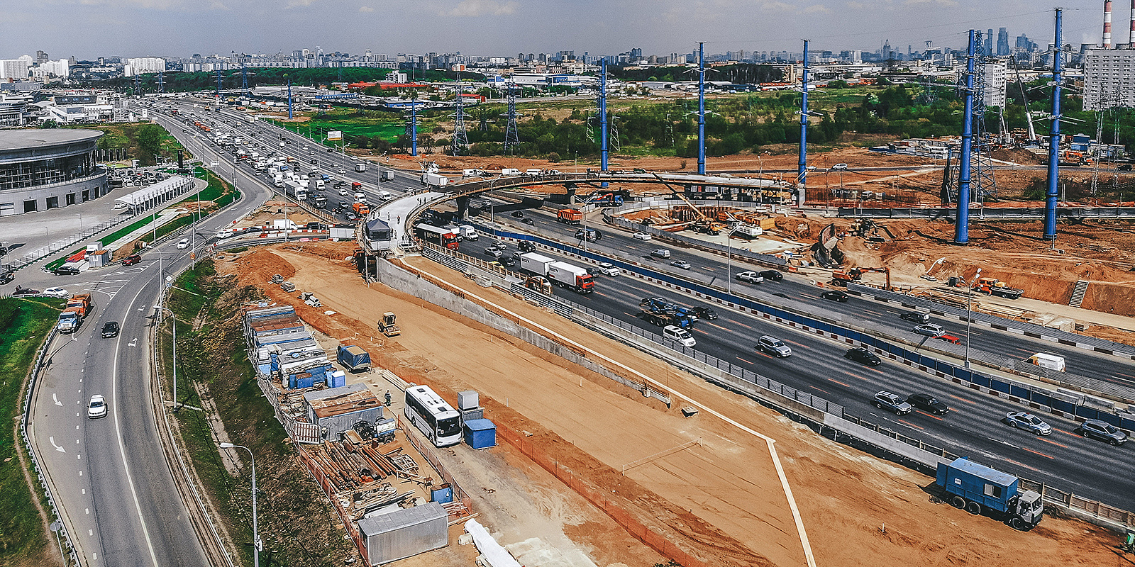 Вскоре начнётся реконструкция развязки на пересечении МКАД с Алтуфьевским шоссе