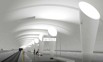 В столице утвердили дизайн новой станции «Физтех»